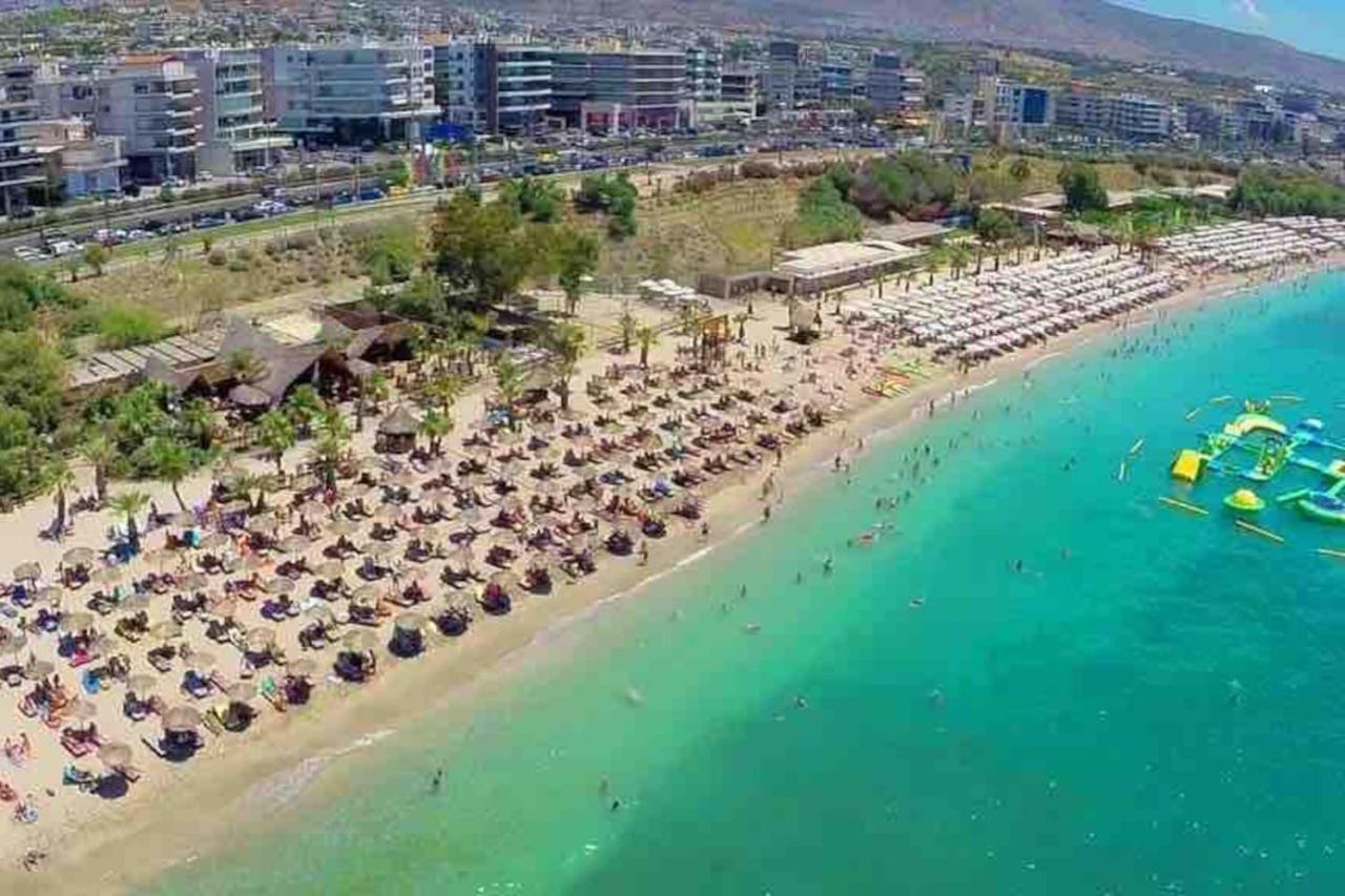Paleo Faliro Athens Fully Equipped 2 Bedrooms 90 Sqm Big Apartment 200M To Free Beach Exterior photo